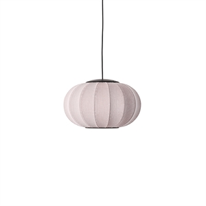 Made By Hand Knit-Wit Suspension Suspension Ø45 Rose Clair LED