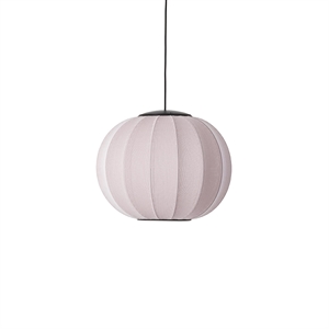 Suspension Ronde Made By Hand Knit-Wit Ø45 LED Rose Clair