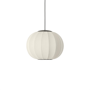 Made By Hand Knit-Wit Suspension Ronde Ø45 Blanc Perle LED