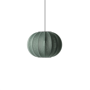 Made By Hand Knit-White Suspension Rond Ø45 Tweed Vert