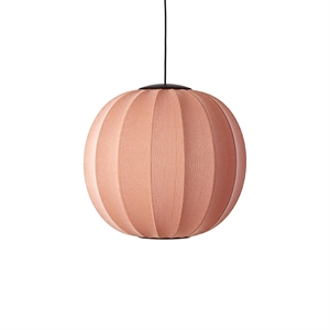 Made By Hand Knit-Wit Suspension Ronde Ø60 Corail LED