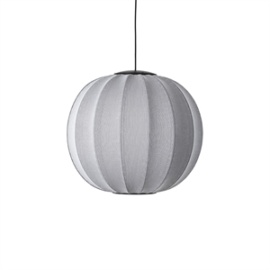 Made By Hand Knit-Wit Suspension Ronde Ø60 Argent LED