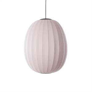 Made By Hand Knit-Wit Suspension Haute/Ovale Ø65 Rose Clair LED