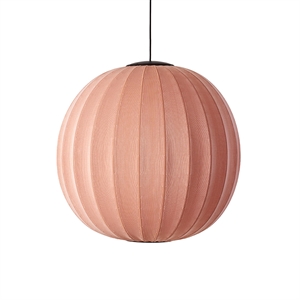 Made By Hand Knit-Wit Suspension Ronde Ø75 Corail LED