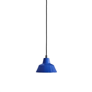 Lampe D'atelier Made By Hand Suspension Bleu W1