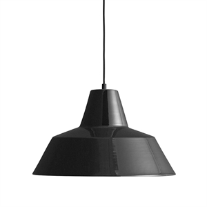 Lampe D'atelier Made By Hand Suspension Noir W4