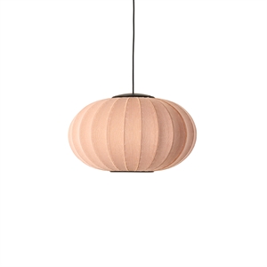 Made By Hand Knit-Wit Suspension Ovale Ø57 Corail LED