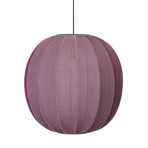 Made By Hand Knit-Wit Round Ø60 Bordeaux