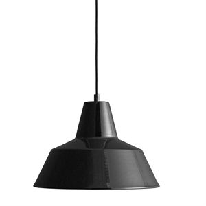 Made By Hand Lampe dAtelier Suspension Noir Brillant W3