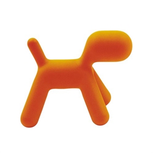 Magis Puppy Abstractdog Tabouret Moyen Orange