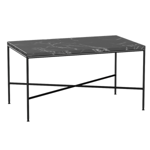 Table Basse Fritz Hansen Planner 80x80 cm Anthracite/ Noir