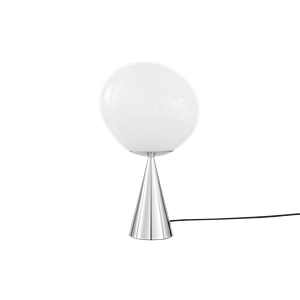 Tom Dixon Melt Cone Fat Lampe à Poser Opale/ Argent