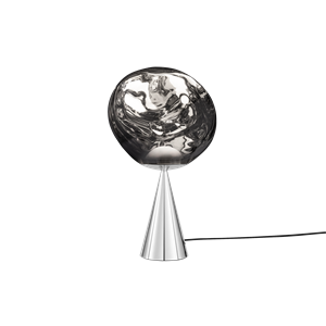 Tom Dixon Melt Cone Fat Lampe à Poser Argent