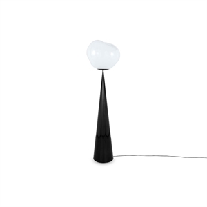 Tom Dixon Melt Cone Fat Lampadaire Opale/ Noir