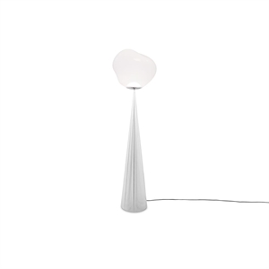 Tom Dixon Melt Cone Fat Lampadaire Opale/ Argent