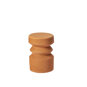 Table basse Milo de Miniforms Ø36 en terre cuite