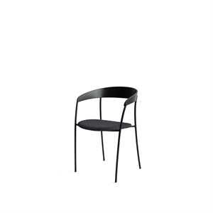 New Works Missing Dining Table Chair m. Accoudoir Chêne Noir/Barnum Ocean