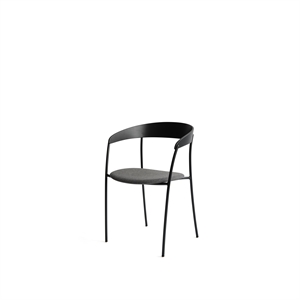New Works Missing Dining Table Chair m. Accoudoir Chêne Noir/Remix 3 163