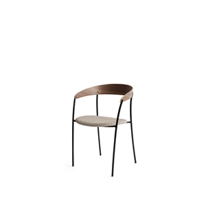 New Works Missing Dining Table Chair m. Accoudoir Noyer/ Chanvre Barnum