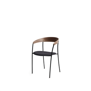 New Works Missing Dining Table Chair m. Accoudoir Noyer/ Barnum Ocean