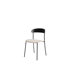 New Works Missing Dining Table Chair Chêne Noir/Barnum Lana