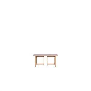 Table à Manger Rectangulaire MOEBE 160x90 Lilas Doux