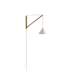 Applique Murale Suspendue MOEBE Chêne/ Blanc