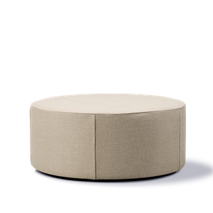 Fredericia Furniture Mono Pouf Ø90 Grand Lin Naturel