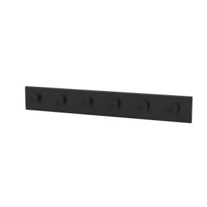 Montana Coat Racks 6 Porte-manteaux 05-Noir