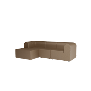 Canapé 3 places Montana Paradigm avec pouf gauche H220-Hallingdal220