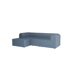 Canapé 3 places Montana Paradigm avec pouf gauche HE0732-Hero732