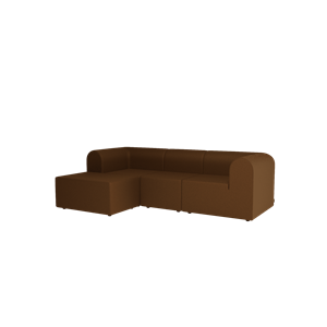 Canapé 3 places Montana Paradigm avec pouf gauche VI0363-Vidar363