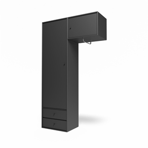 Armoire Montana Selection Attire II avec tringle 04-Anthracite