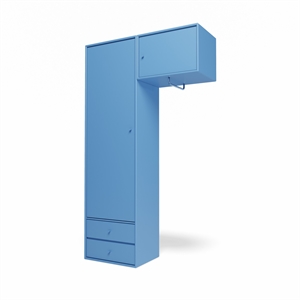 Armoire Montana Selection Attire II avec tringle 154-Azur