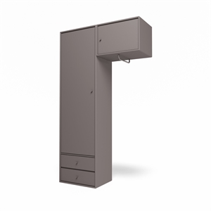 Armoire Montana Selection Attire II avec tringle 35-Café