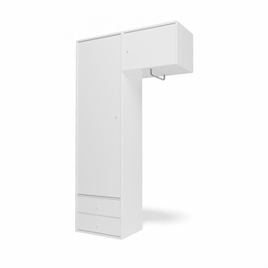 Armoire Montana Selection Attire II avec tringle 101-Blanc neuf