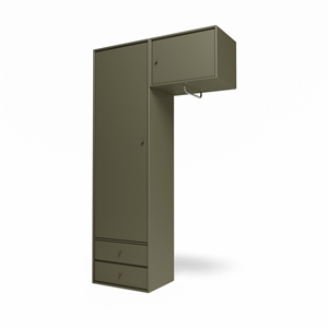 Armoire Montana Selection Attire II avec tringle 139-Origan