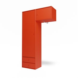 Armoire Montana Selection Attire II avec tringle 145-Rosehip