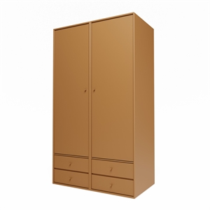 Armoire Montana Selection Attire III avec tringle 142 - Ambre