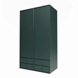 Armoire Montana Selection Attire III avec tringle 163-BlackJade