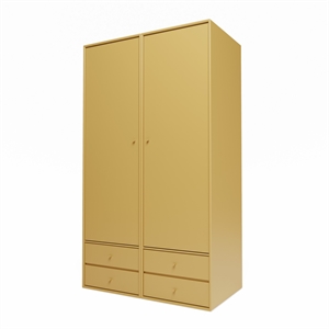 Armoire Montana Selection Attire III avec porte ouverte 157-Cumin