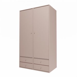 Armoire Montana Selection Attire III avec porte ouverte 137-Champignon
