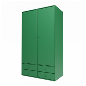 Armoire Montana Selection Attire III avec porte ouverte 152-Persil