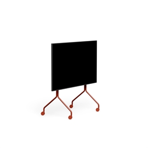 Pedestal Moon Rollin' Support TV Rouge Brûlant