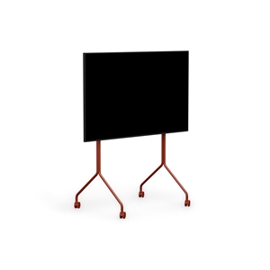 Pedestal Moon Rollin' Tall Support TV Rouge Brûlant