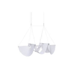 Moooi Drape Light 118 Suspension Blanc