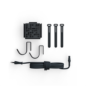 Ensemble de supports sur piédestal anthracite