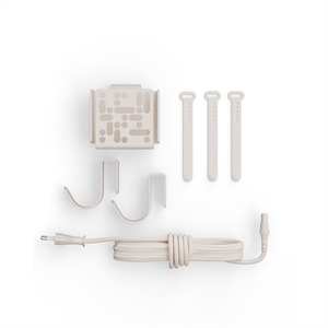 Ensemble de perles sur piédestal