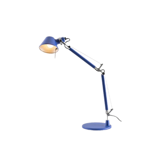 Lampe à Poser Artemide Tolomeo Micro Bleue Klein