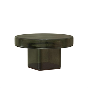 NORR11 Table Basse Naked H30 Vert bouteille/Verre